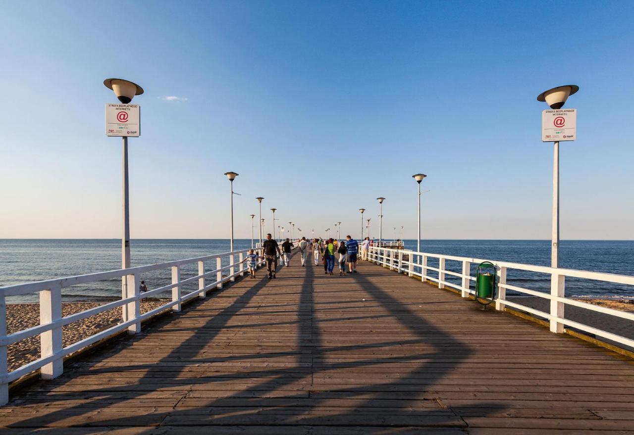 Mieszkanie Sea Waves Appartement Gdańsk Buitenkant foto